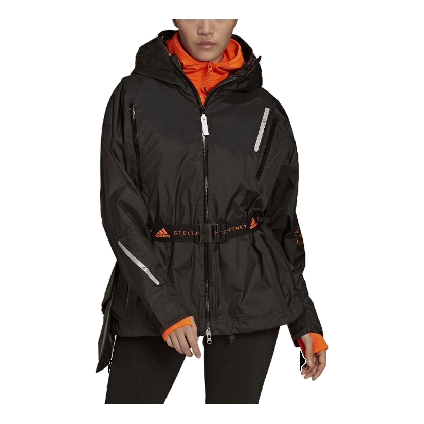 (WMNS) adidas by Stella McCartney TruePace 2 in 1 Running Jacket Asia Sizing 'Black' GT1829