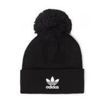 adidas Adicolor Bobble Beanie 'Black White' ED8719