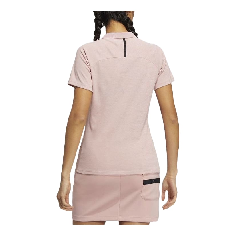 (WMNS) adidas Go-To Polo Shirt Asia Sizing 'Pink' H64658