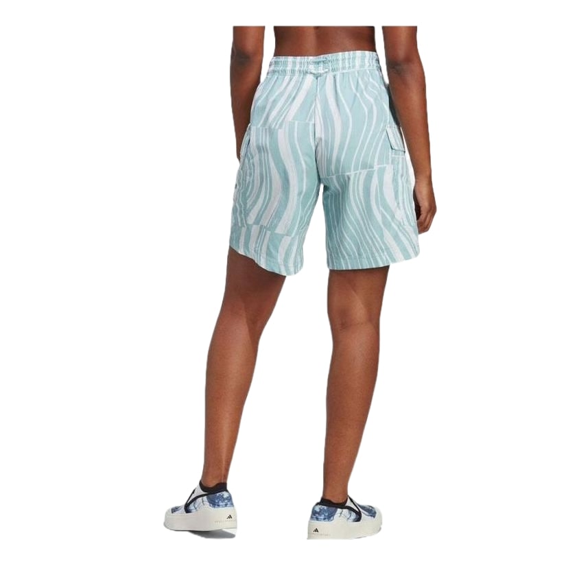 (WMNS) adidas by Stella McCartney TrueNature Hiking Shorts 'White Blue' HT1120