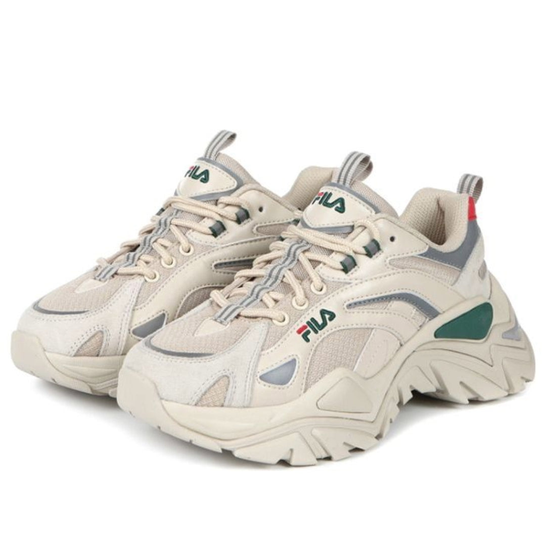 FILA Interation Light Shoes 'Beige Green Red' 1JMO1283_142