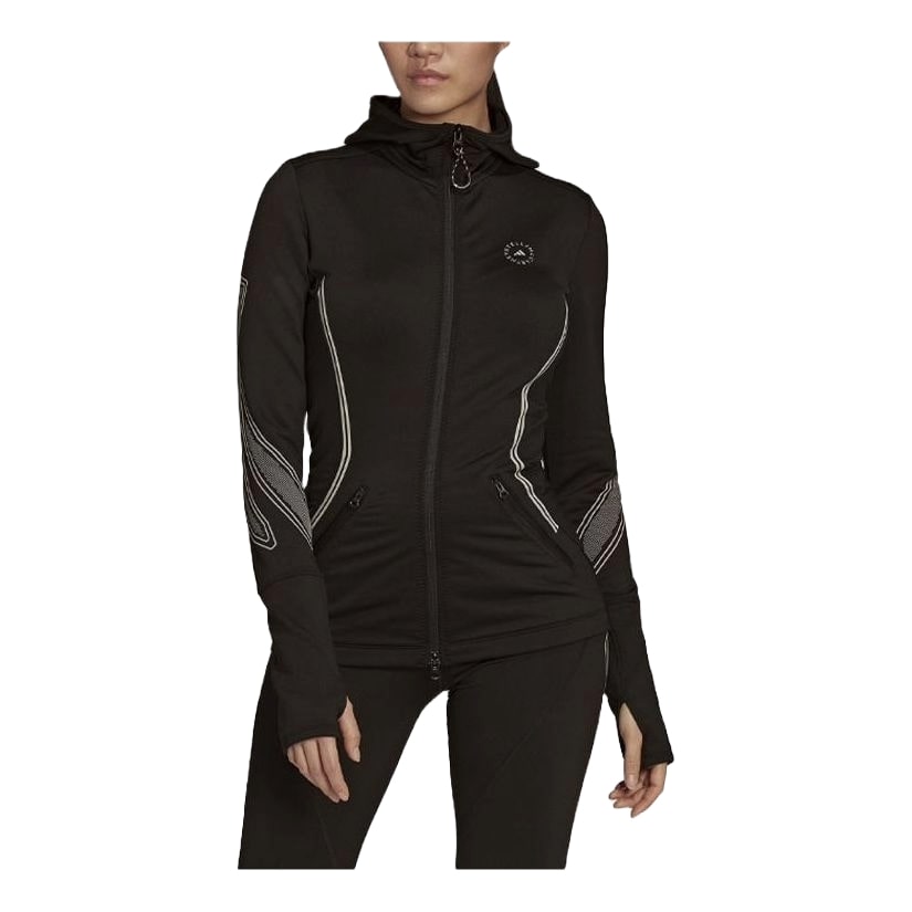 (WMNS) adidas by Stella McCartney TruePace Midlayer COLD.RDY Jacket Asia Sizing 'Black' GU1598