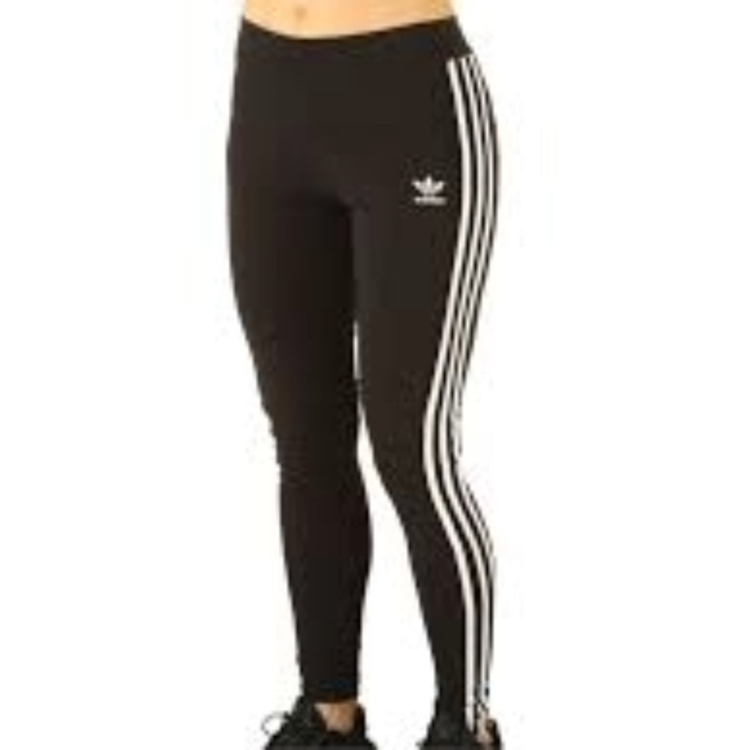 (WMNS) adidas Adicolor Classics 3-Stripes Tights Asia Sizing 'Black White' HD2350