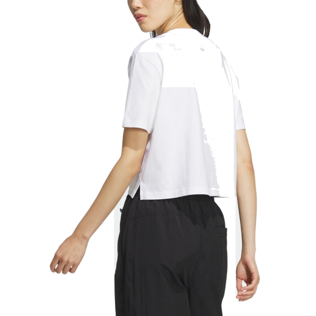 (WMNS) adidas Summer T-Shirt Asia Sizing 'White' IK8642