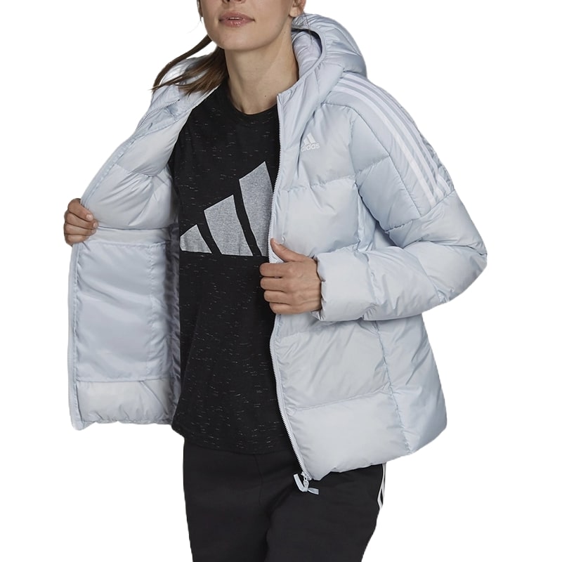 (WMNS) adidas Essentials Midweight Down Jacket Asia Sizing 'Blue' GT9166