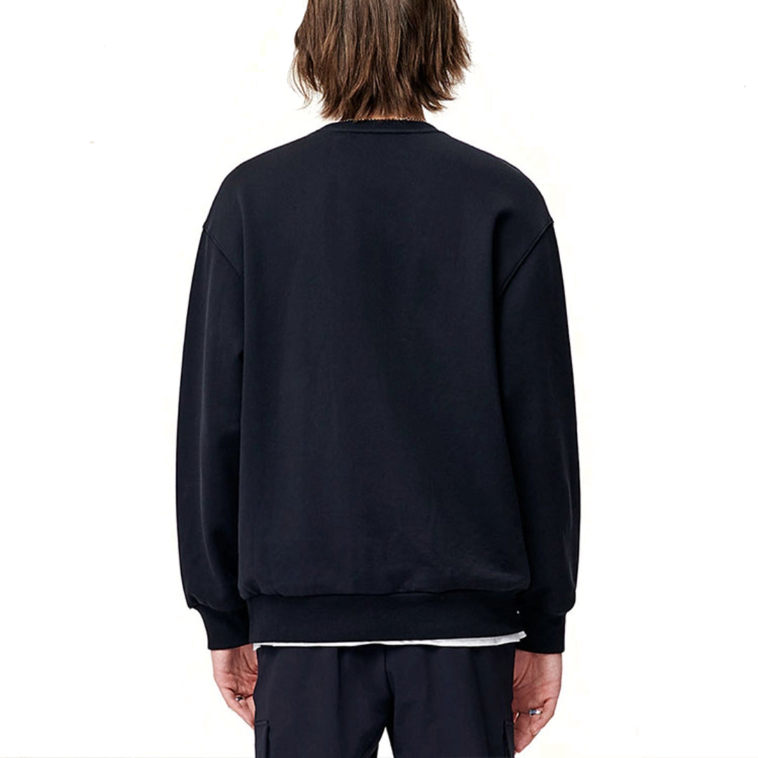 FILA x Have a good time Sweater 'Black White Red' F11U149204F-BK