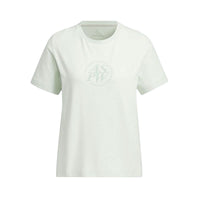 (WMNS) adidas Lounge T-Shirt Asia Sizing 'White' JJ1570