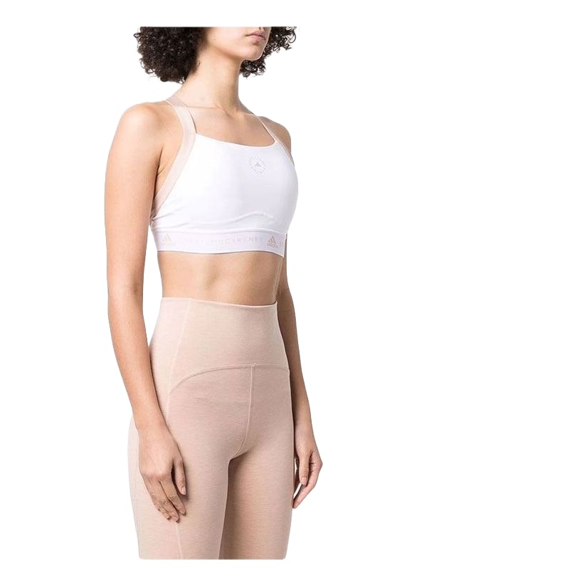 (WMNS) adidas by Stella McCartney Truepurpose Medium Support Bra Asia Sizing 'White Beige' HD9098
