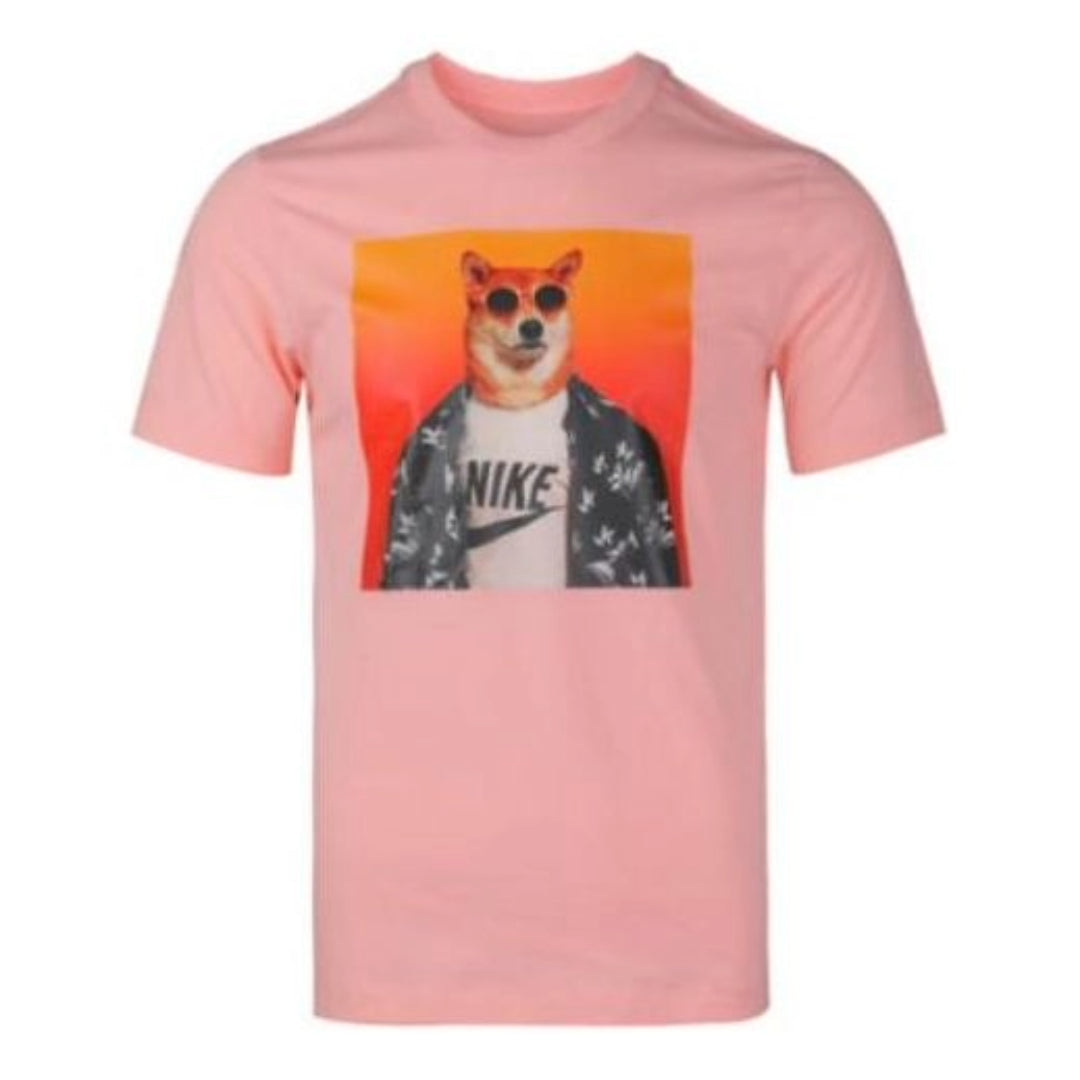 Nike Graphic T-Shirt 'Pink' BQ0186-697