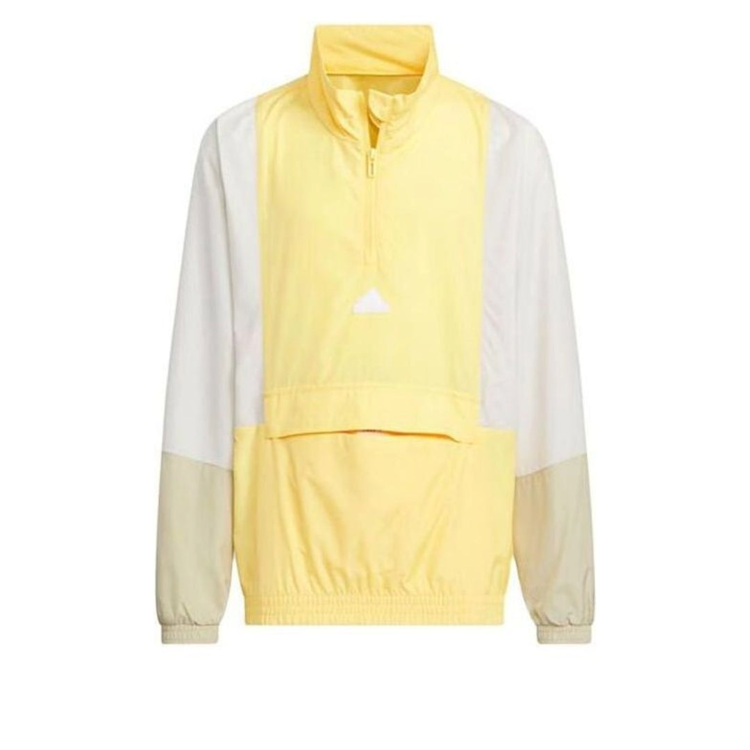 (GS) adidas Sportswear Jacket Asia Sizing 'Yellow Grey' IT4036