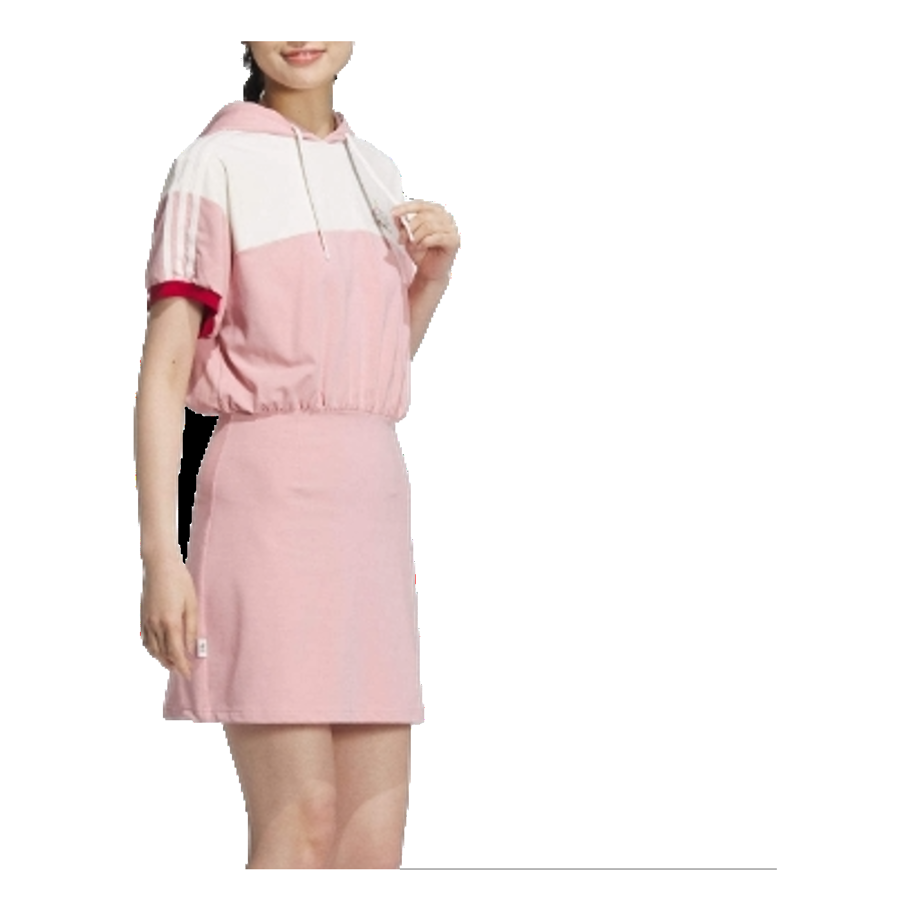 (WMNS) adidas x Disney HDL Dress Asia Sizing 'Pink White' JP1437