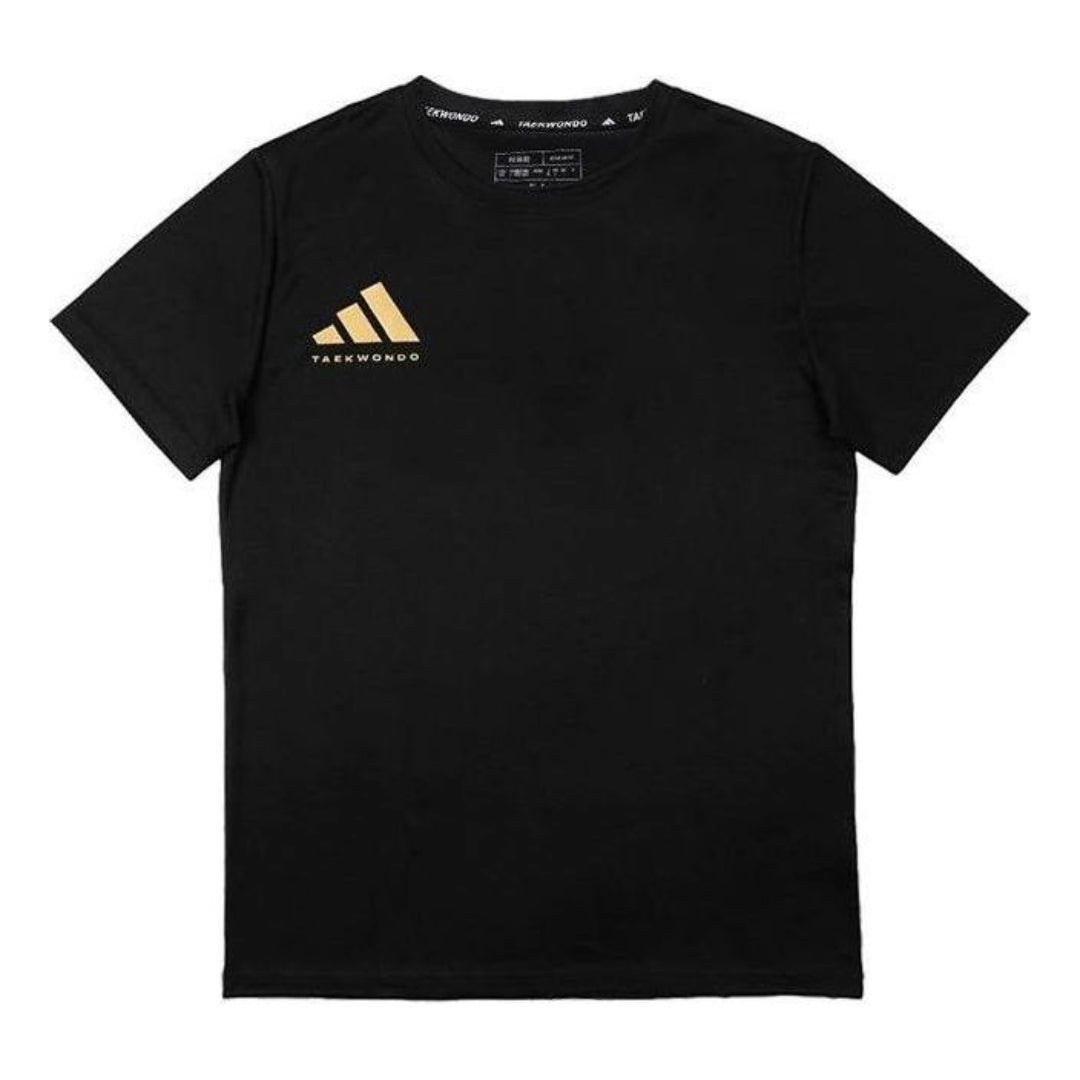 adidas Sports T-Shirt Asia Sizing 'Black Gold' ADICLTS24CTK-BG