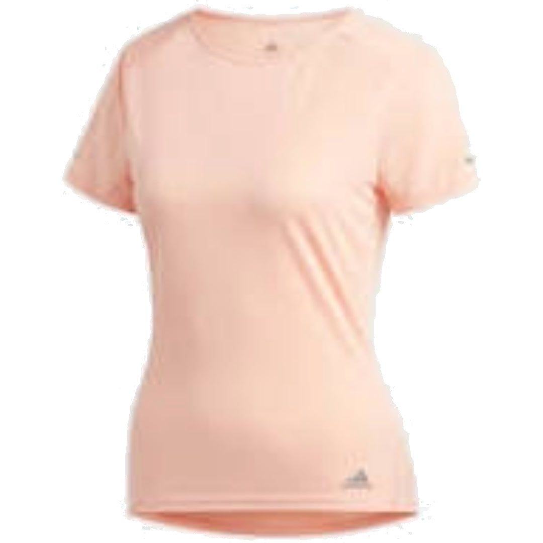 (WMNS) adidas Run T-Shirt Asia Sizing 'Pink' EI6499