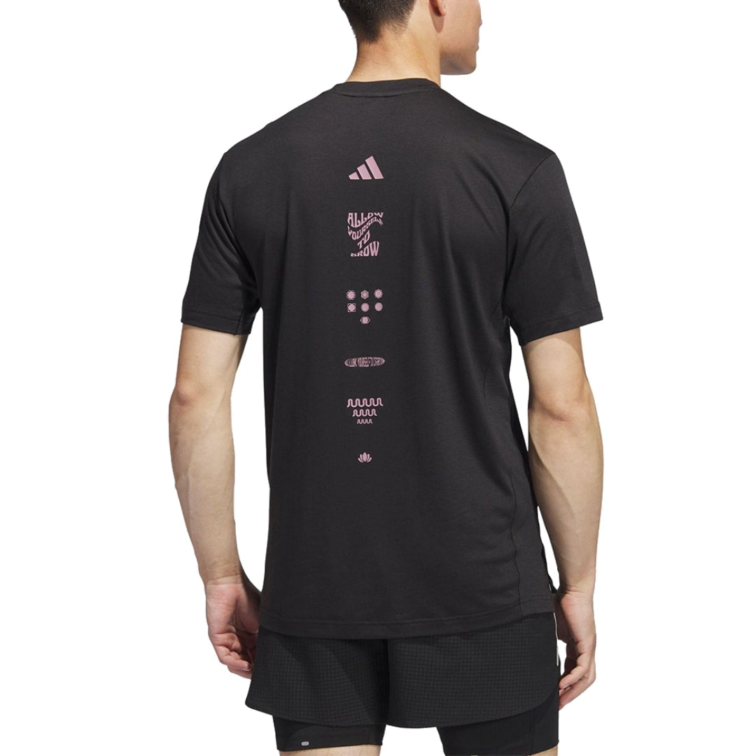 adidas Yoga Training T-Shirt 'Black' IP2358