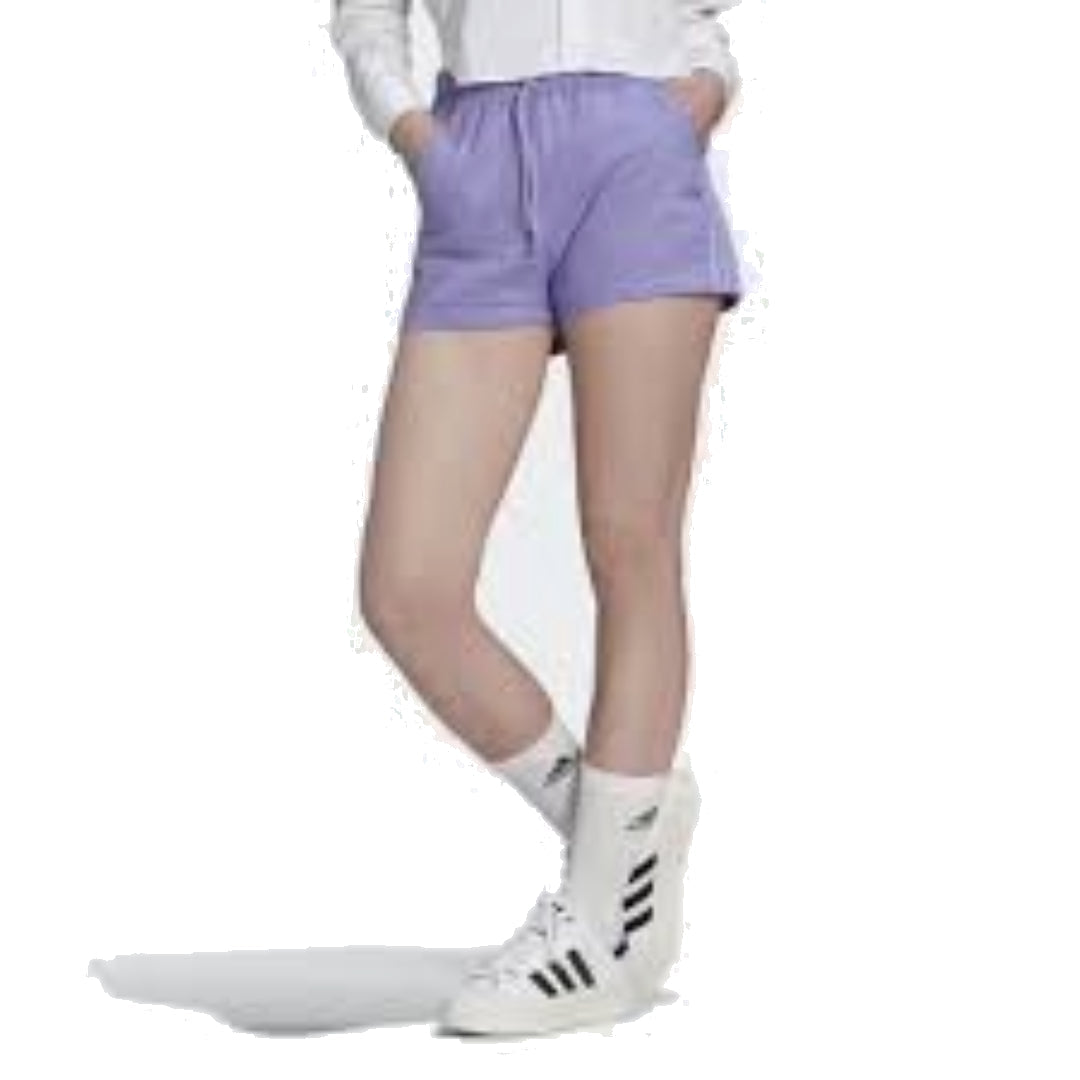 (WMNS) adidas Originals Linen Shorts Asia Sizing 'Purple' HC1936