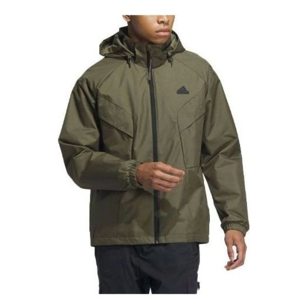 adidas Tech UTILI Woven Jacket 'Green' IS0451
