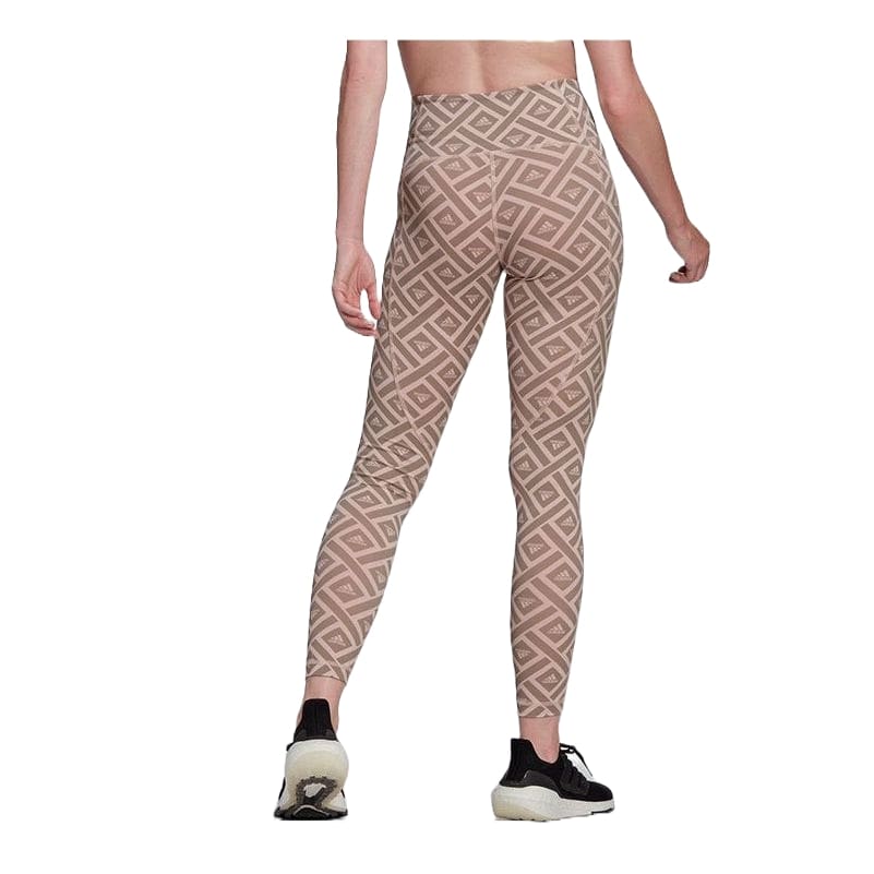 (WMNS) adidas Hyperglam Training Graphic Tights Asia Sizing 'Pink' HM3224