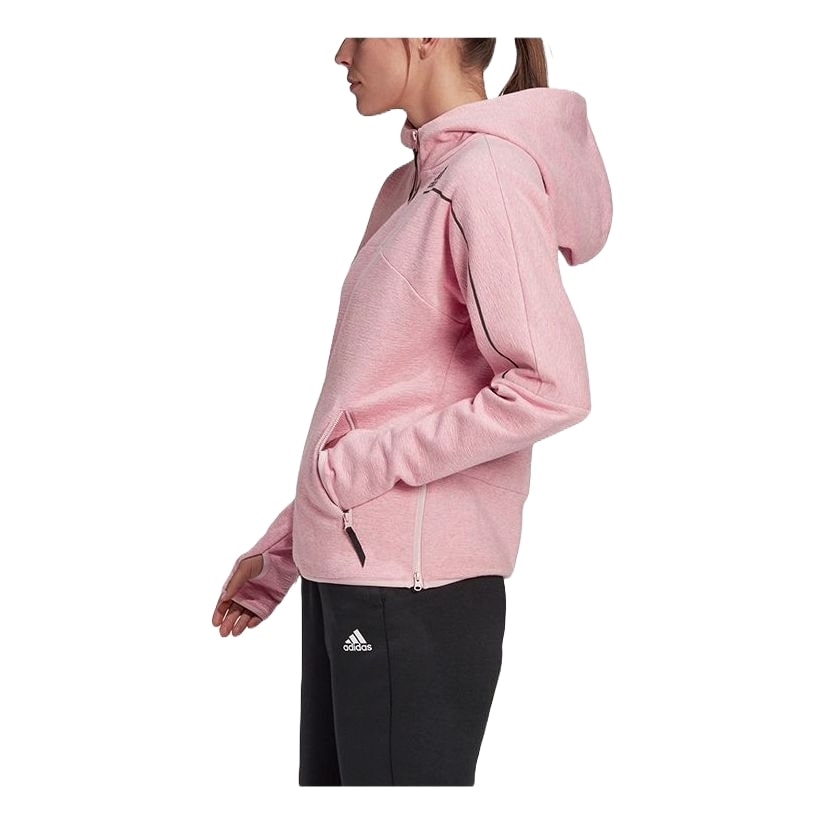 (WMNS) adidas Z.N.E FZ Sports Jacket Asia Sizing 'Pink' GU2081