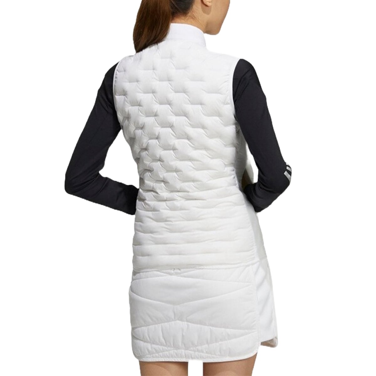 (WMNS) adidas Gold Down Vest Asia Sizing 'White' GV1218