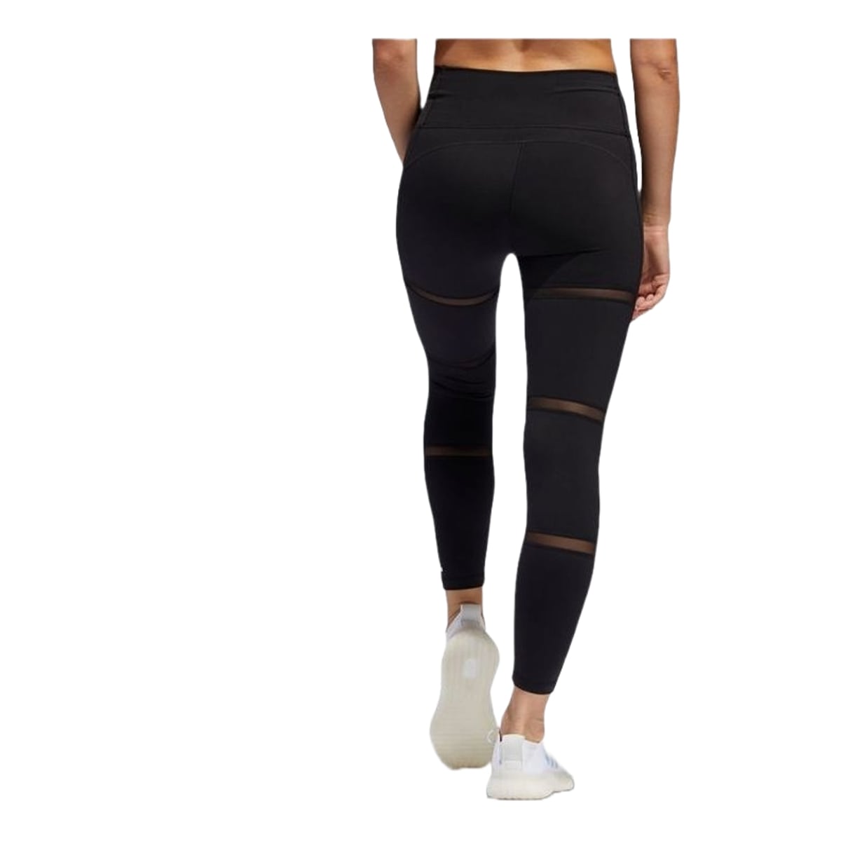(WMNS) adidas Believe This 2.0 Geo Mesh 7/8 Tights Asia Sizing 'Black' FJ7239