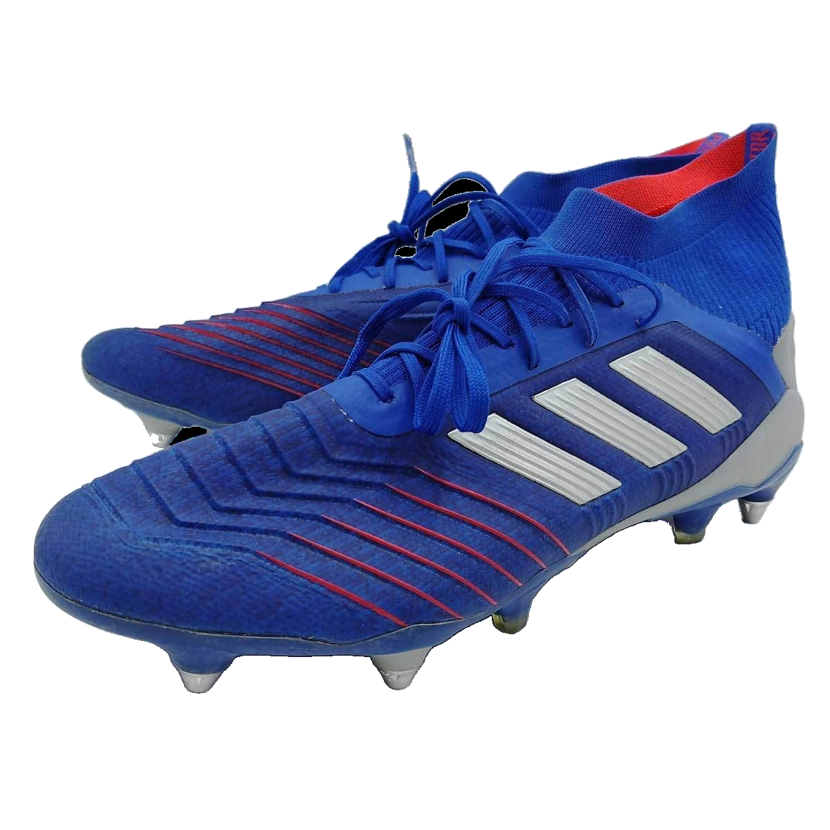 adidas Predator 19.1 SG 'Blue Silver' BC0312