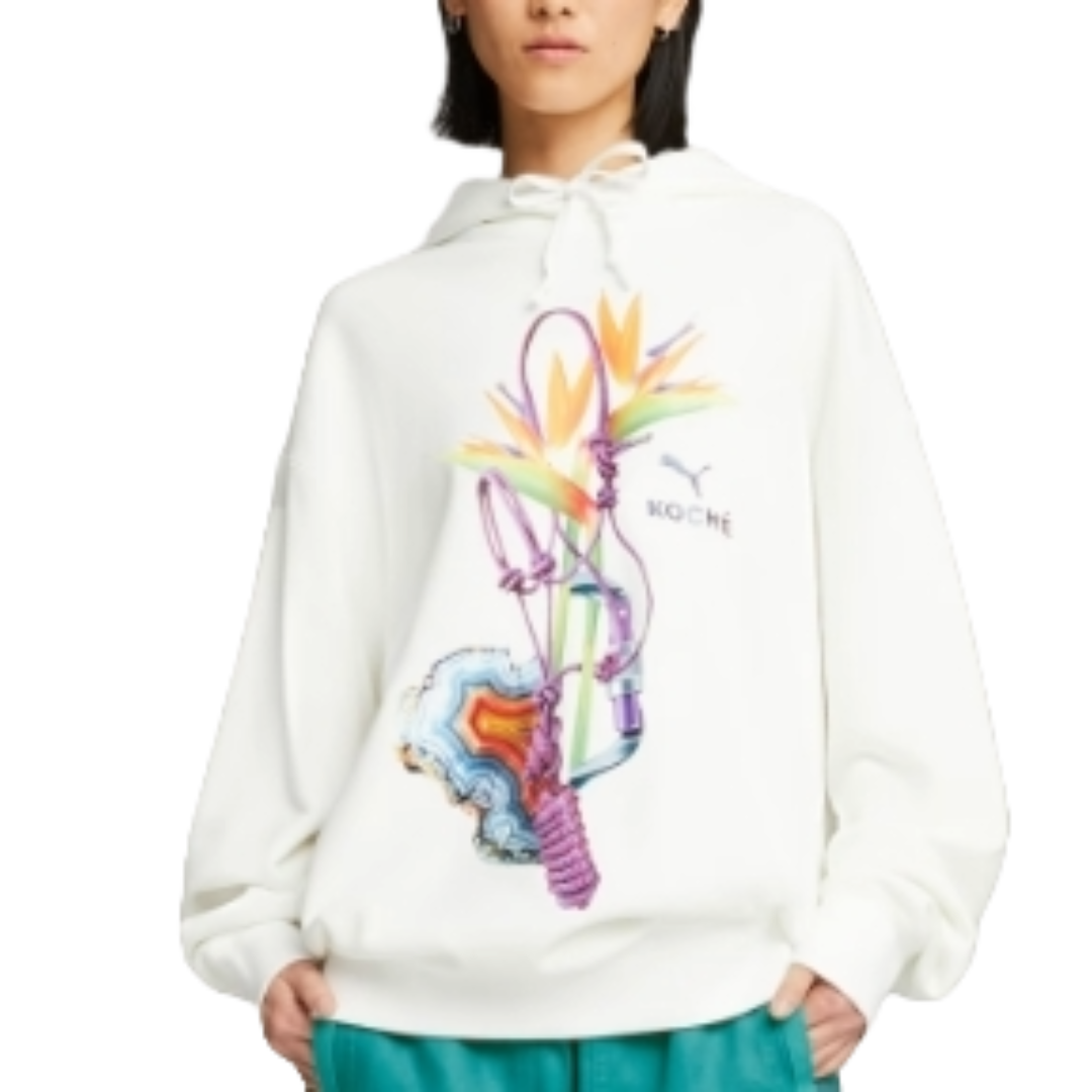 PUMA x KOCH Hoodie 'White Multi-Color' 620274-02