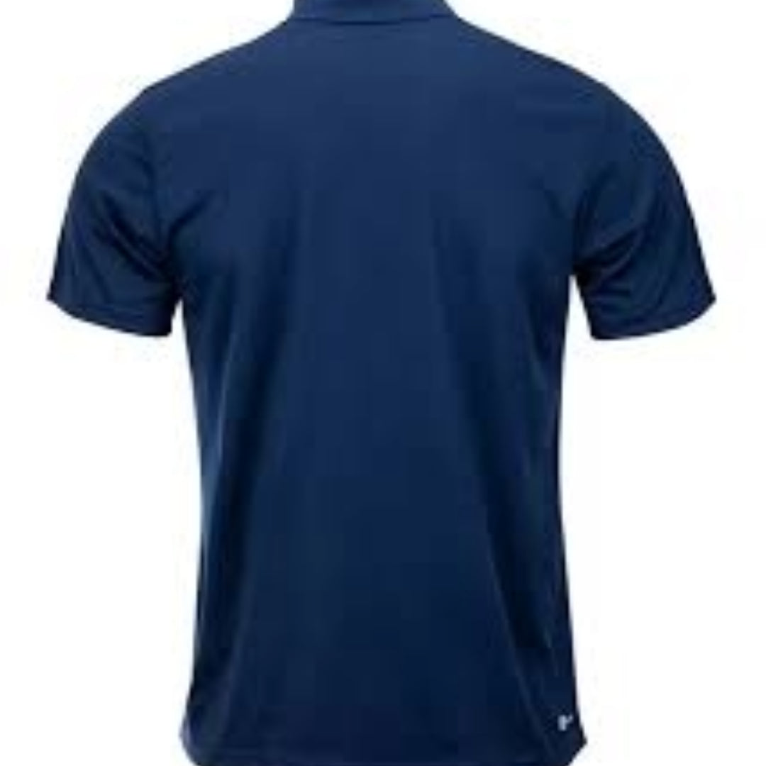adidas Train Essentials Piqu 3-Stripes Training Polo Shirt Asia Sizing 'Navy White' IB8108