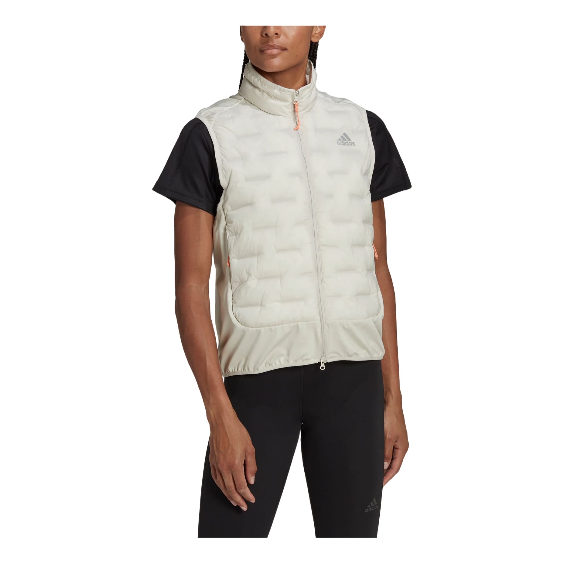 (WMNS) adidas X-City Padded Running Vest Asia Sizing 'White' HM3891