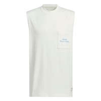 adidas Graphic Tank Top Asia Sizing 'White Blue' JP2642