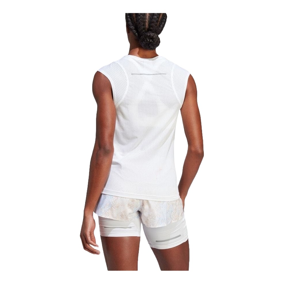 (WMNS) adidas FAST T-Shirt Asia Sizing 'White' HM4319