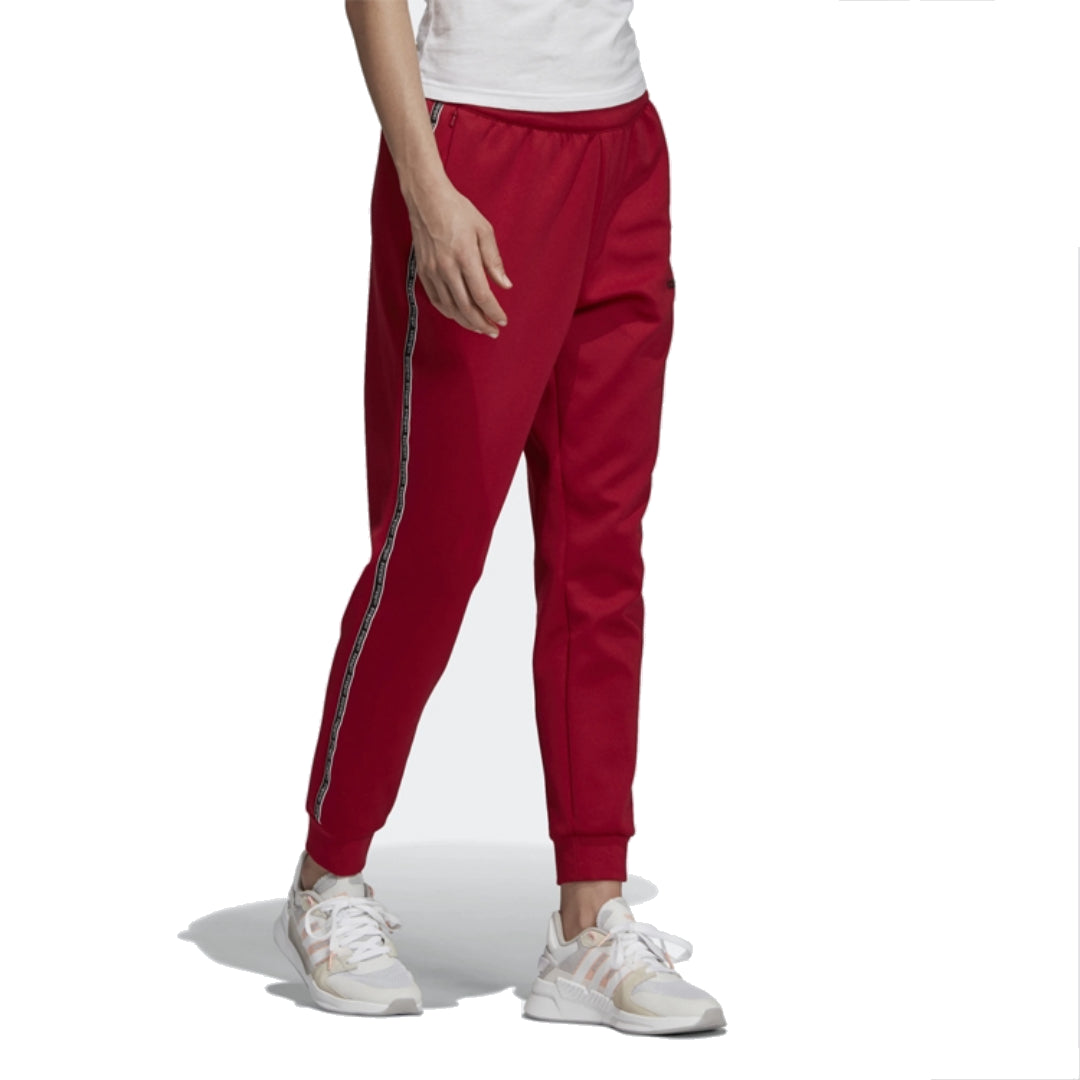 (WMNS) adidas Celebrate the 90s 7/8 Pants Asia Sizing 'Burgundy' EJ9668