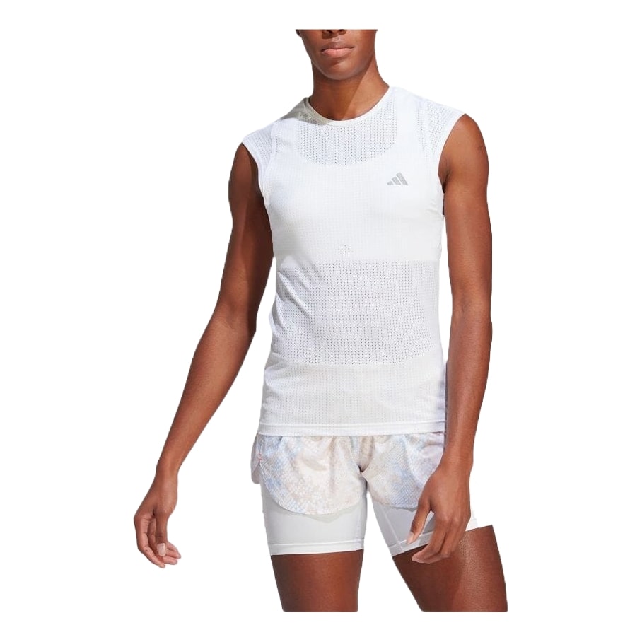 (WMNS) adidas FAST T-Shirt Asia Sizing 'White' HM4319
