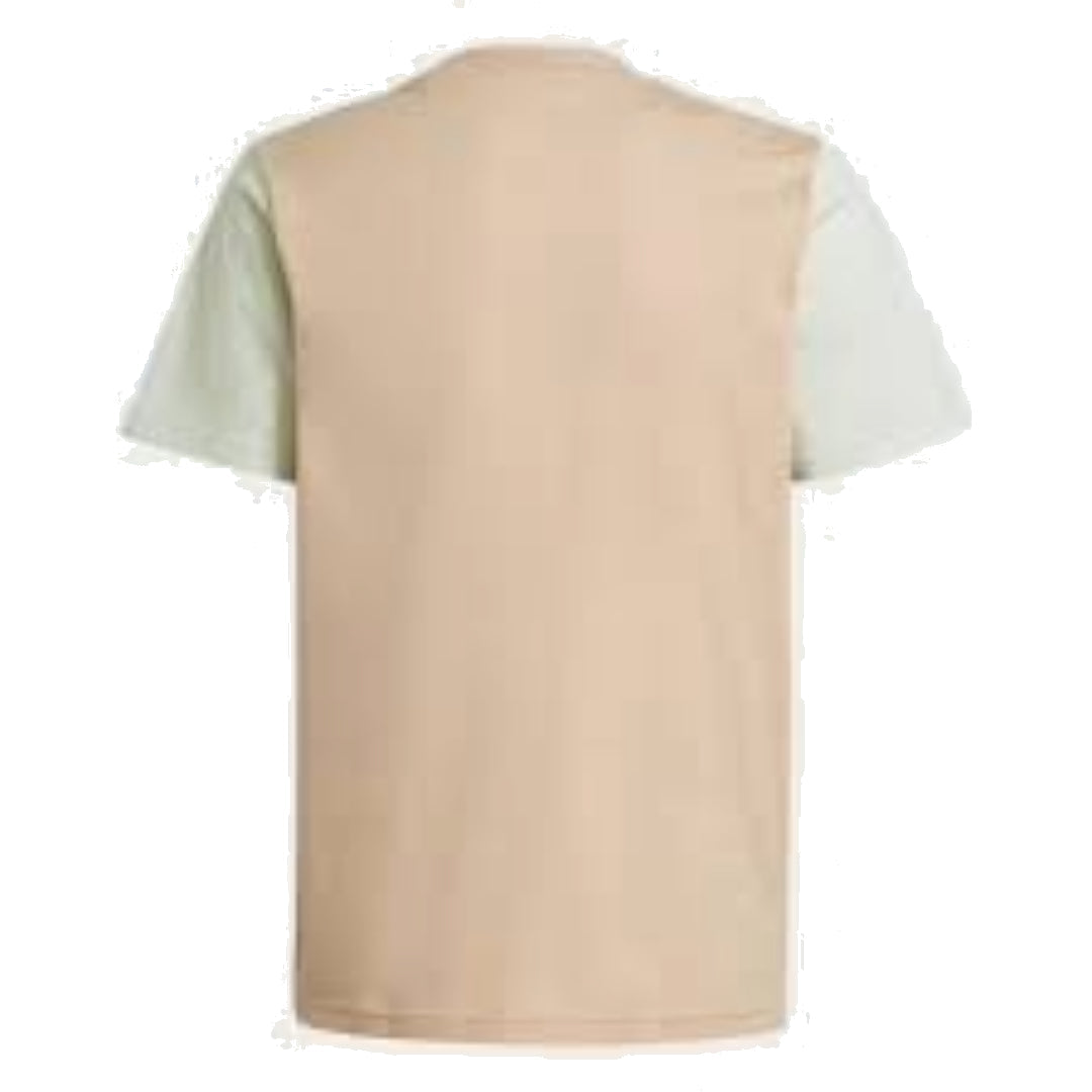 (GS) adidas Colorblock T-Shirt Asia Sizing 'Beige Pink' HK9815