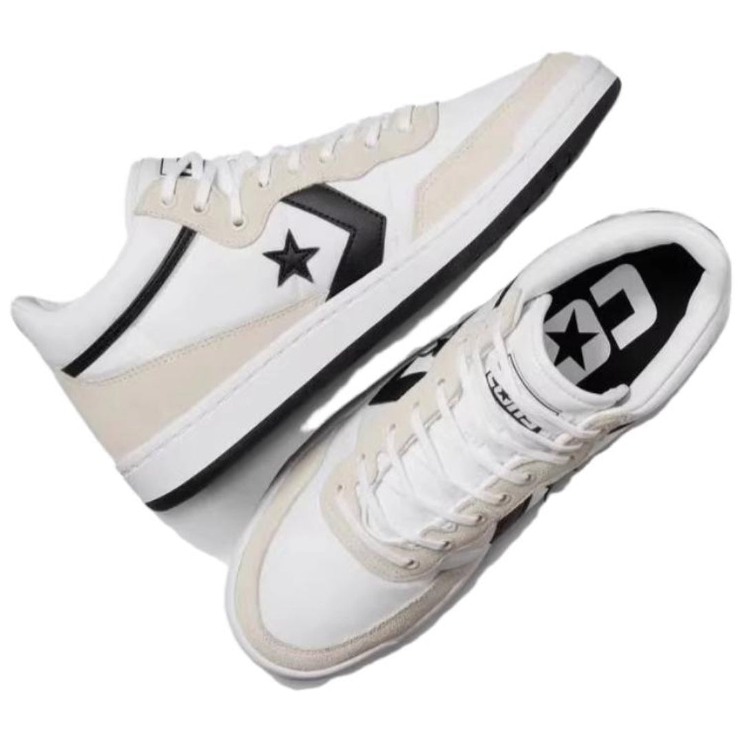 Converse Fastbreak Pro Leather & Suede 'White Black Beige' A09868C