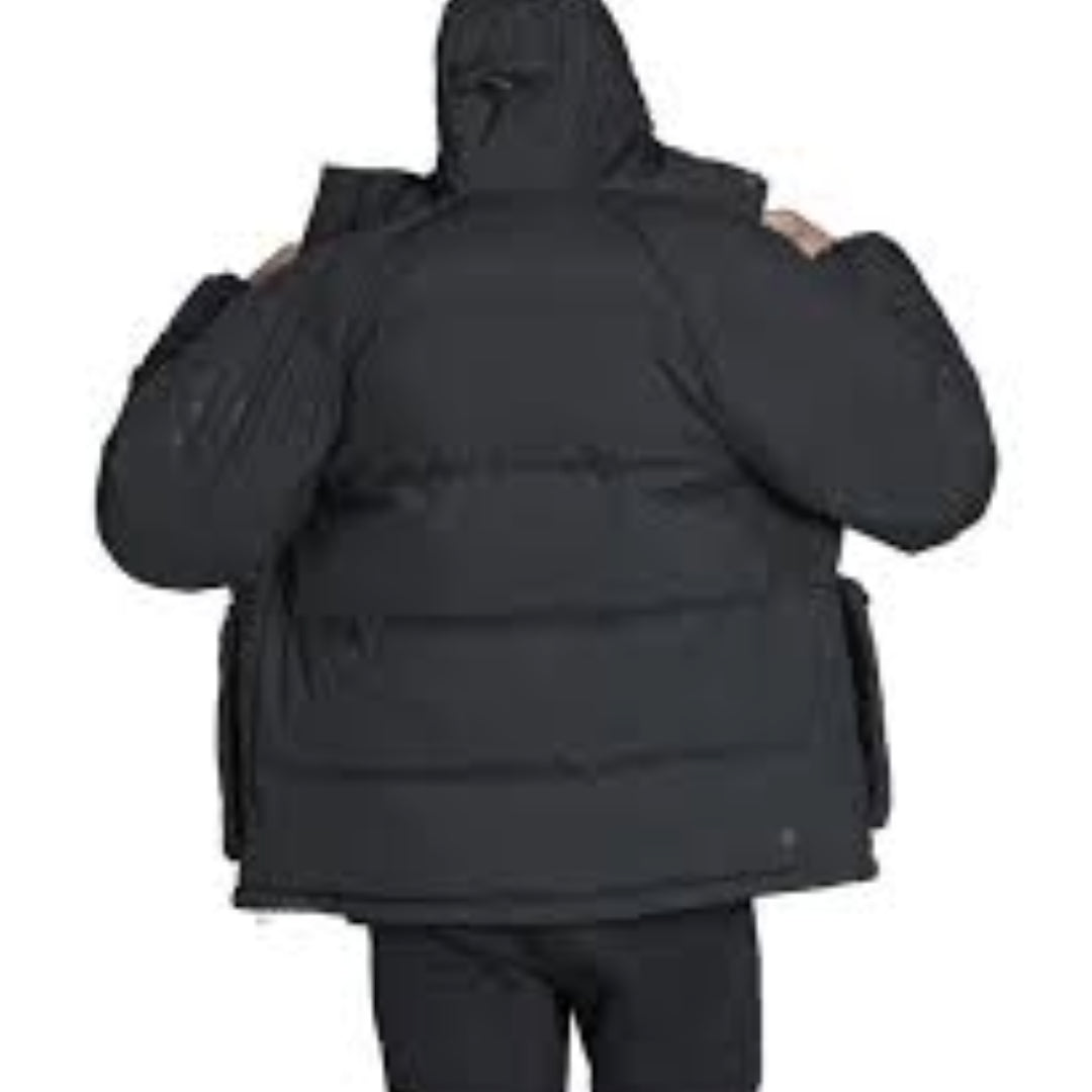adidas Utilitas Hooded Down Jacket 'Black' HG8581