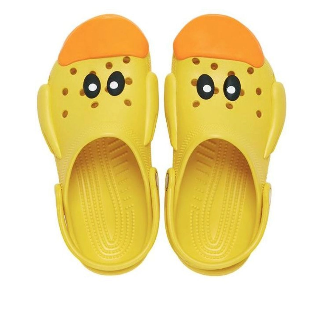 (GS) Crocs Classic Duck Clags 'Yellow Orange' 210193-75Y