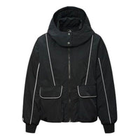 (WMNS) Converse Casual Down Jacket Asia Sizing 'Black' 10020547-A01