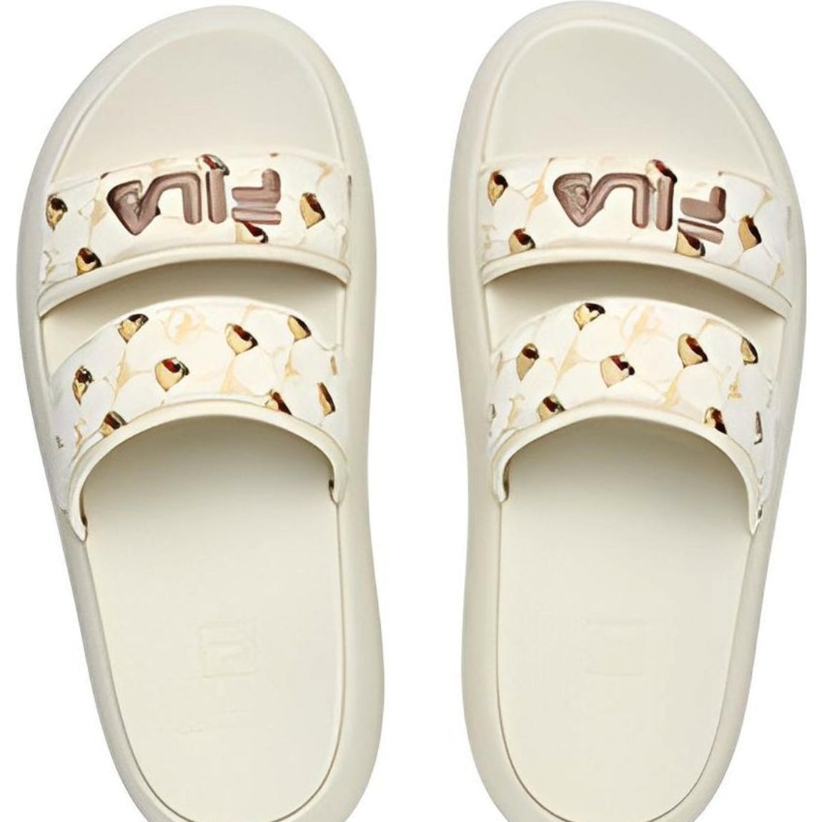 (WMNS) FILA Donut 'Beige' F12W321503FAG