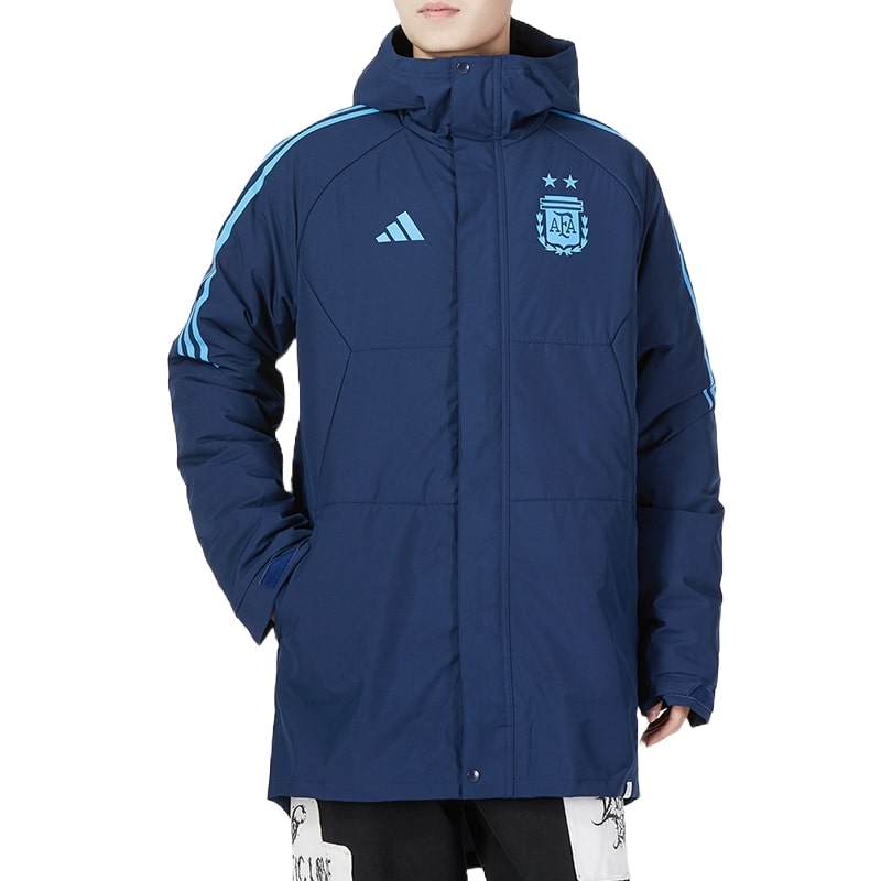 adidas Argentina Condivo 22 Parka Jacket Asia Sizing 'Blue' HF3912