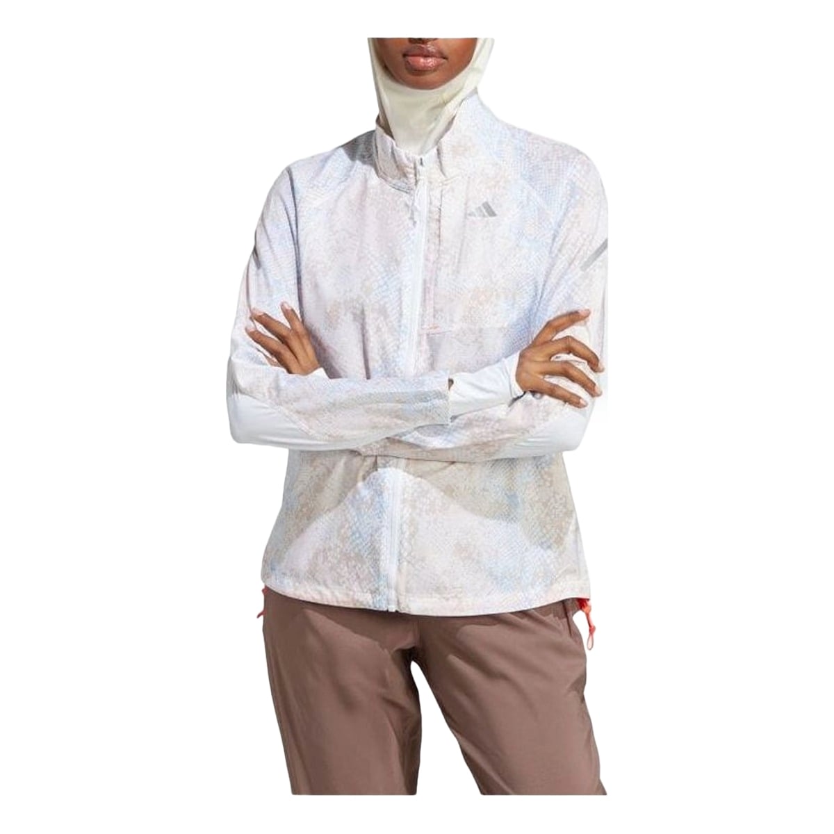 (WMNS) adidas Fast Running Iteration Jacket Asia Sizing 'White' HM4320