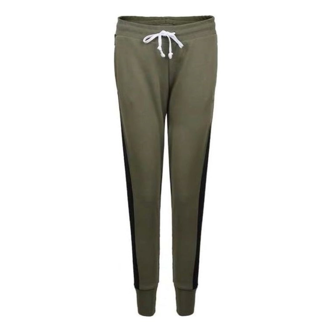 (WMNS) Converse Knit Sweatpants Asia Sizing 'Green' 10018007-A02