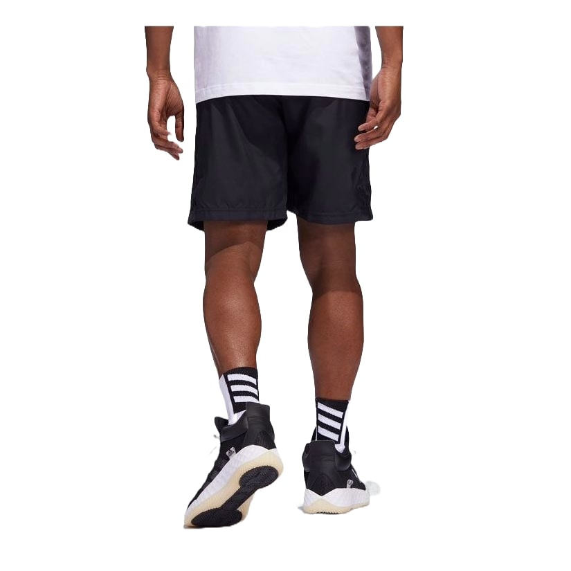 adidas Legends Basketball Shorts Asia Sizing 'Black White' HF4194