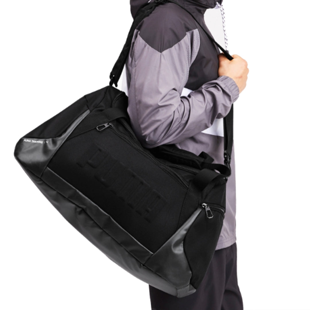 PUMA GYM Medium Duffle Bag 'Black' 075741-01