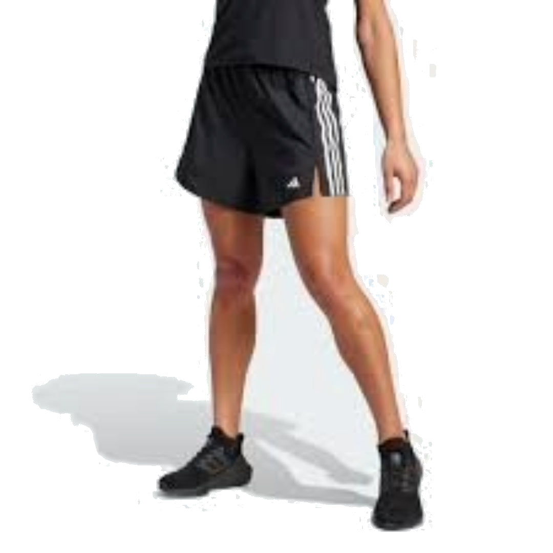 (WMNS) adidas AEROREADY Hyperglam 5-Inch Woven Shorts Asia Sizing 'Black White' IB0697
