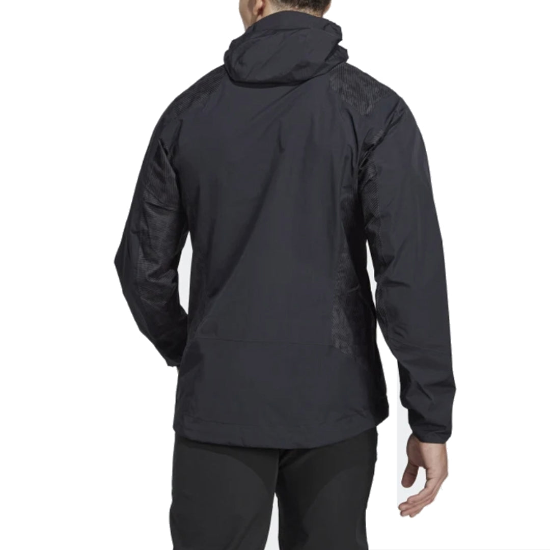 adidas Terrex Xperior Hybrid Rain Jacket 'Black' HN2912
