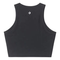 (WMNS) Converse Wordmark Knit Tank Top Asia Sizing 'Black' 10026502-A01