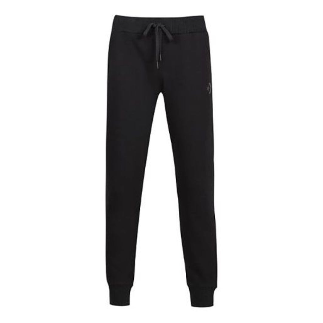 (WMNS) Converse Knitted sweatpants Asia Sizing 'Black' 10007186-A01