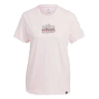 (WMNS) adidas Doodle T-Shirt Asia Sizing 'Pink' IJ7315