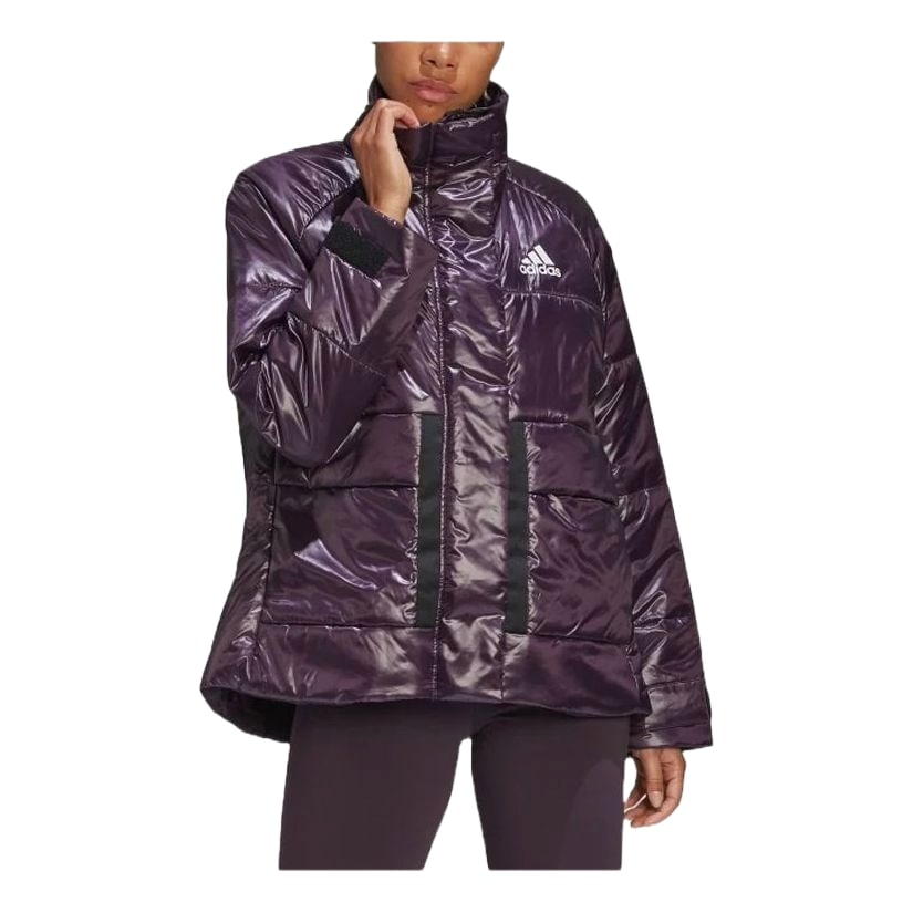 (WMNS) adidas Glam On Jacket Asia Sizing 'Purple' FT2550
