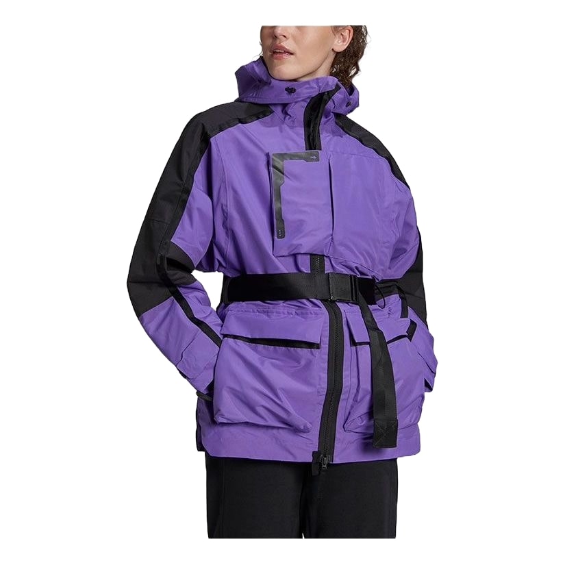 (WMNS) adidas Terrex Jacket CW Xploric RAIN.RDY  Jacket Asia Sizing 'Purple' HF8461